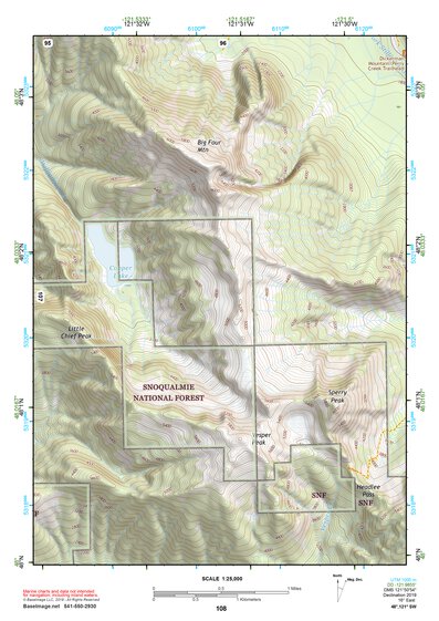 48121SW Page 108 Sauk River Topo Preview 1