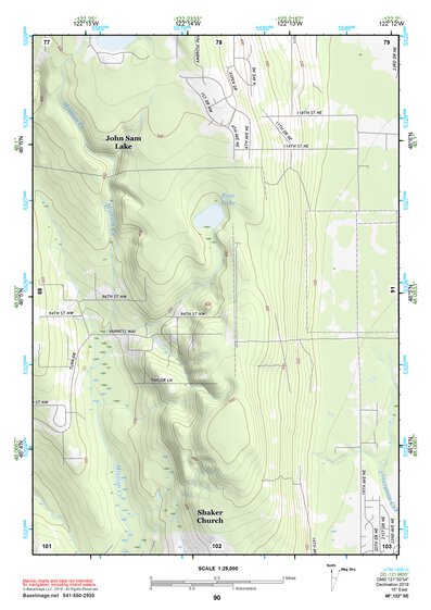 48122SE Page 90 Port Townsend Topo Preview 1