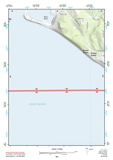 48122SE Page 101 Port Townsend Topo Preview 1