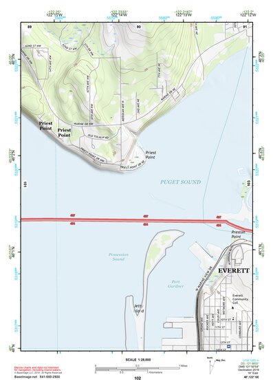 48122SE Page 102 Port Townsend Topo Preview 1