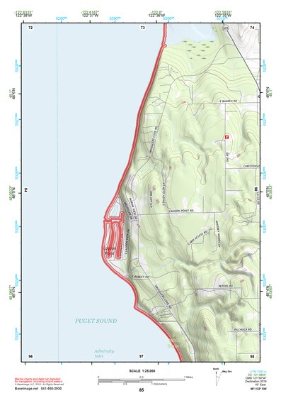 48122SW Page 85 Port Townsend Topo Preview 1