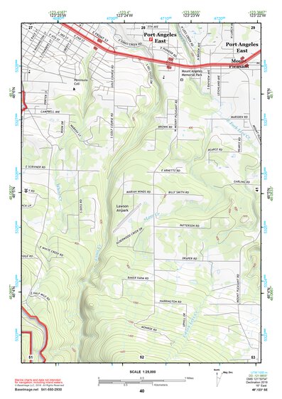 48123SE Page 40 Port Angeles Topo Preview 1
