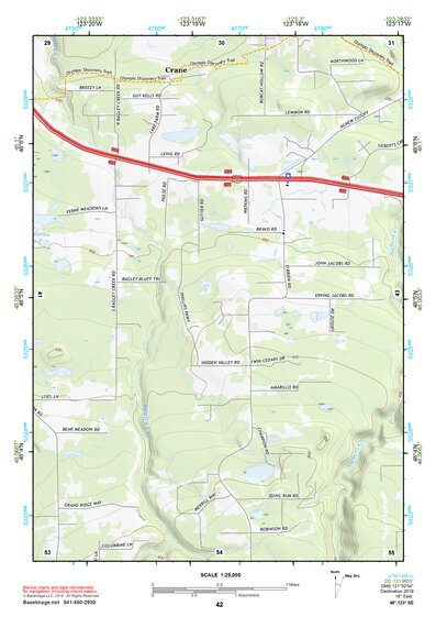 48123SE Page 42 Port Angeles Topo Preview 1