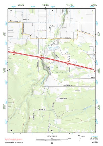 48123SE Page 44 Port Angeles Topo Preview 1