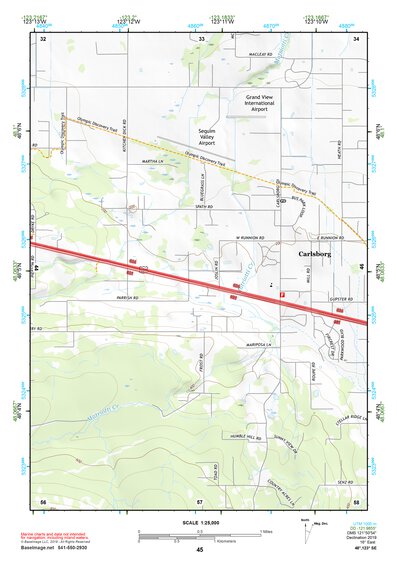 48123SE Page 45 Port Angeles Topo Preview 1