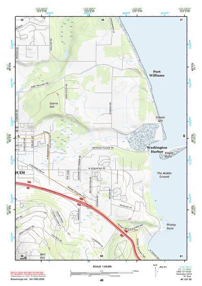 48123SE Page 48 Port Angeles Topo Preview 1