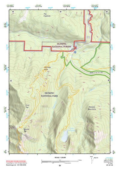48123SE Page 51 Port Angeles Topo Preview 1