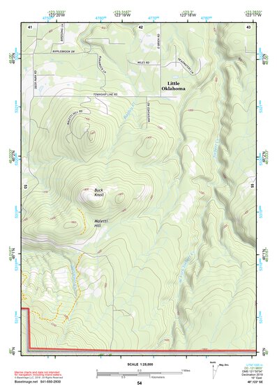48123SE Page 54 Port Angeles Topo Preview 1