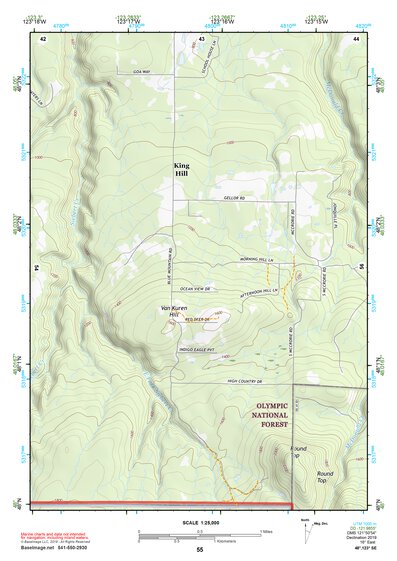 48123SE Page 55 Port Angeles Topo Preview 1