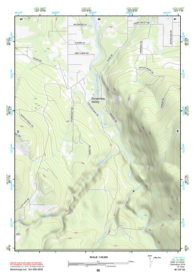 48123SE Page 58 Port Angeles Topo Preview 1