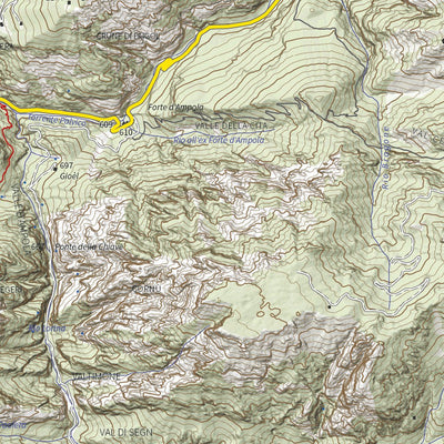 4LAND Srl 4LAND 137 Giudicarie Val di Daone Valle del Chiese digital map