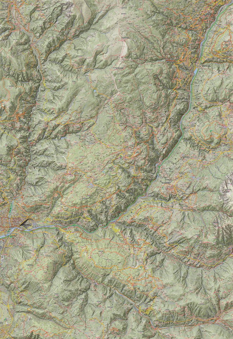 4LAND Srl 4LAND 180 Bozen Ritten Bolzano Renon (east side) digital map