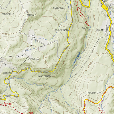 4LAND Srl 4LAND 203E Nord-Est - Appennino Ligure e Tosco-Emiliano (foglio nord) digital map