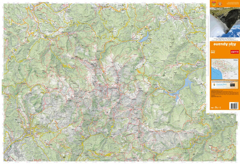 4LAND Srl Alpi Apuane (north side) digital map