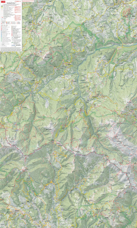 4LAND Srl Appennino Tosco - Emiliano 4LAND 208 (Ovest) digital map