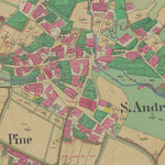 4LAND Srl Comune Catastale di Terlago - Austrian Map 1855-1861 digital map