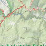 4LAND Srl Lago di Bracciano Martignano - Carta ufficiale del Parco 2023 - 4LAND 402 digital map