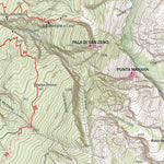 4LAND Srl Monte Baldo (south side) 4LAND 117 digital map