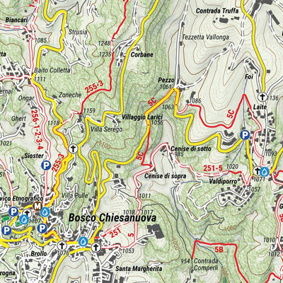 4LAND Srl Monti Lessini 4LAND 302 (Gratuita) digital map