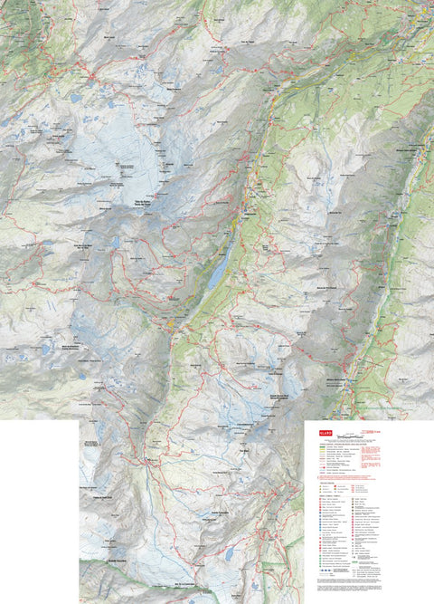 4LAND Srl Rutor - Sassière 4LAND 387 SUD digital map
