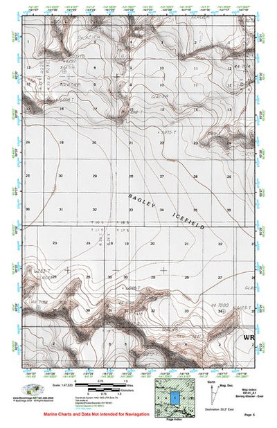 (60141a1) Page 005 Bering Glacier - East Preview 1