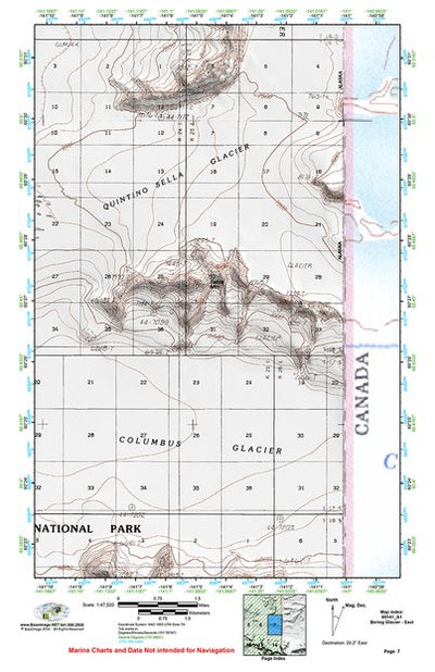 (60141a1) Page 007 Bering Glacier - East Preview 1