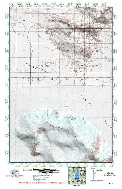 (60141a1) Page 018 Bering Glacier - East Preview 1