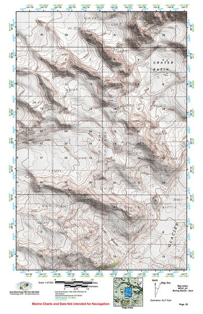 (60141a1) Page 020 Bering Glacier - East Preview 1