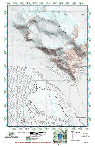 (60141a1) Page 025 Bering Glacier - East Preview 1