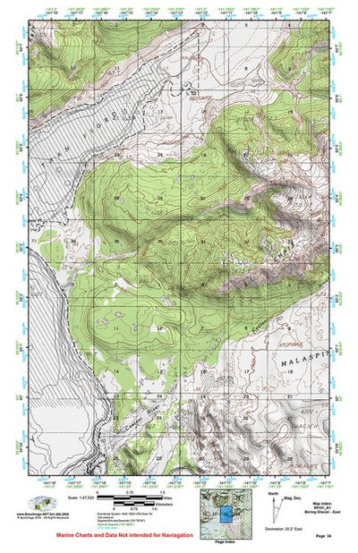 (60141a1) Page 034 Bering Glacier - East Preview 1