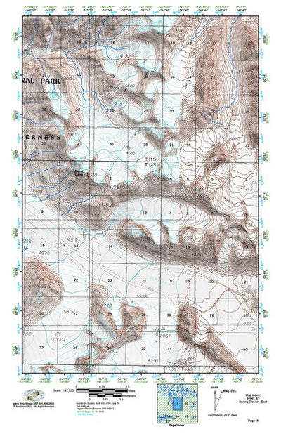 (60141e1) Page 009 Bering Glacier - East Preview 1