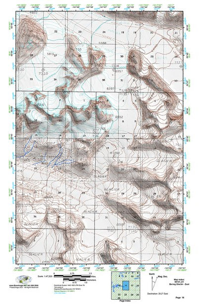 (60141e1) Page 016 Bering Glacier - East Preview 1