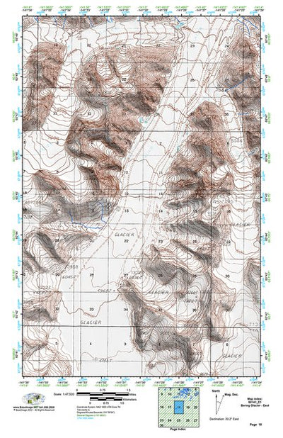 (60141e1) Page 018 Bering Glacier - East Preview 1