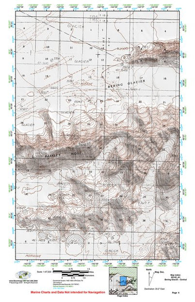 (60142a1) Page 004 Bering Glacier - Central Preview 1