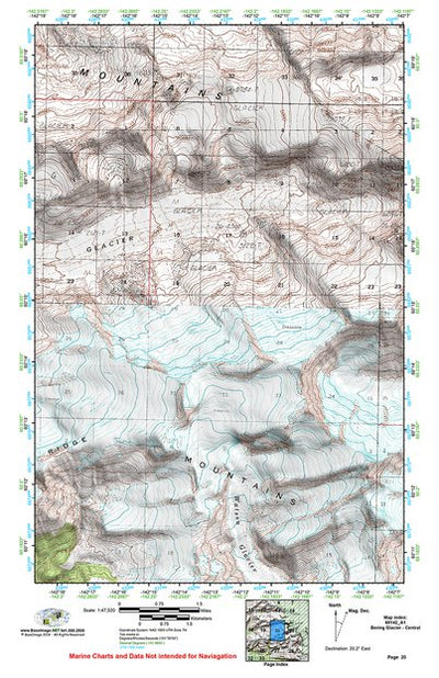 (60142a1) Page 020 Bering Glacier - Central Preview 1