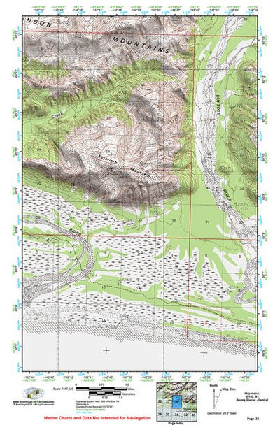 (60142a1) Page 024 Bering Glacier - Central Preview 1