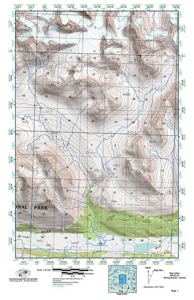 (60142e1) Page 001 Bering Glacier - Central Preview 1