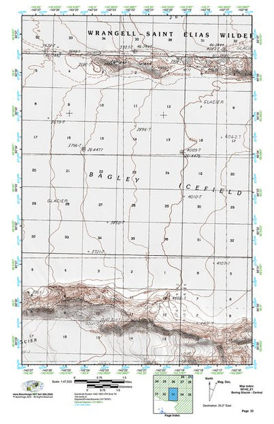 (60142e1) Page 033 Bering Glacier - Central Preview 1