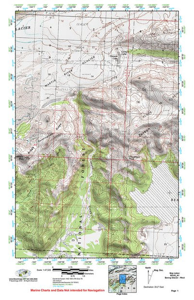 (60143a1) Page 001 Bering Glacier - West Preview 1