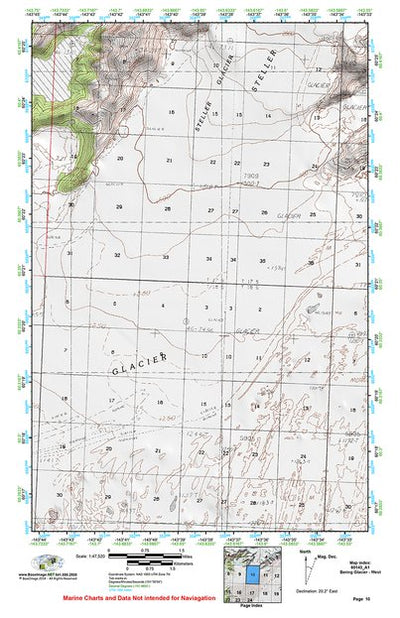 (60143a1) Page 010 Bering Glacier - West Preview 1