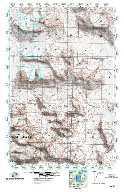 (60143e1) Page 020 Bering Glacier - West Preview 1