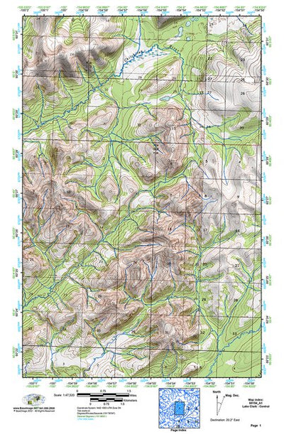 (60154a1) Page 001 Lake Clark - Central Preview 1
