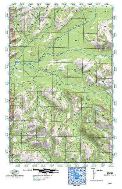 (60154a1) Page 009 Lake Clark - Central Preview 1