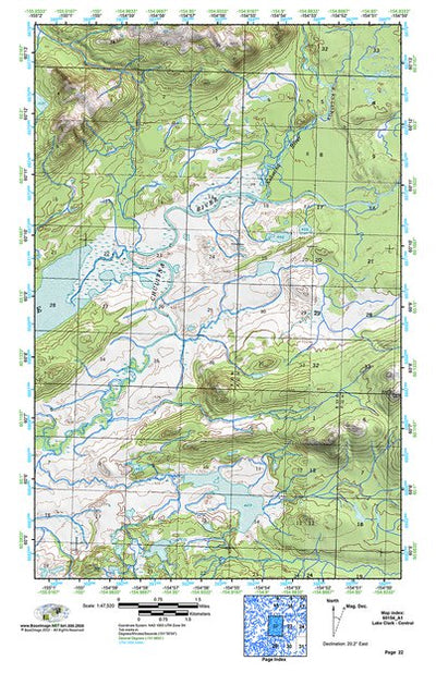 (60154a1) Page 022 Lake Clark - Central Preview 1