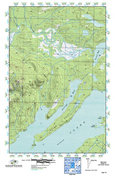 (60154a1) Page 024 Lake Clark - Central Preview 1