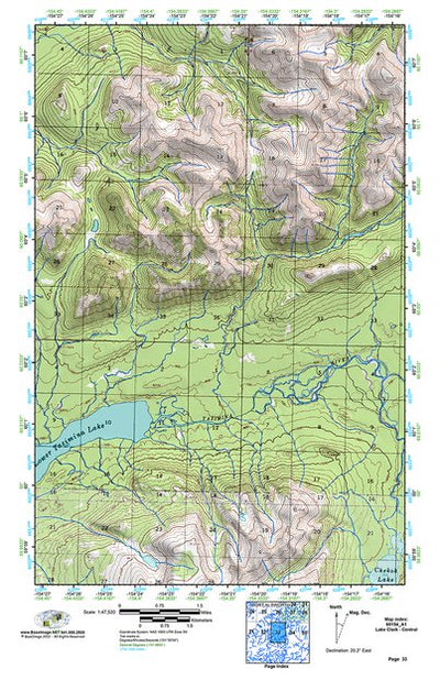(60154a1) Page 033 Lake Clark - Central Preview 1