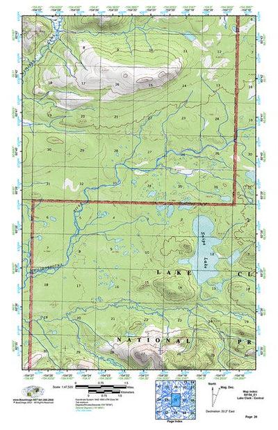 (60154e1) Page 026 Lake Clark - Central Preview 1