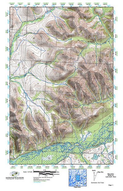 (60155a1) Page 001 Lake Clark - West Preview 1
