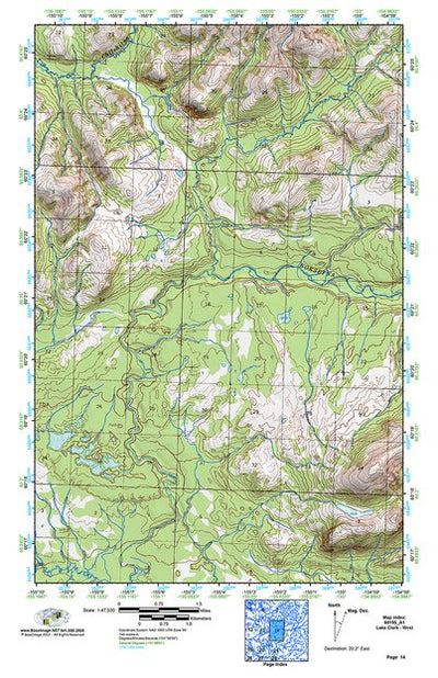 (60155a1) Page 014 Lake Clark - West Preview 1