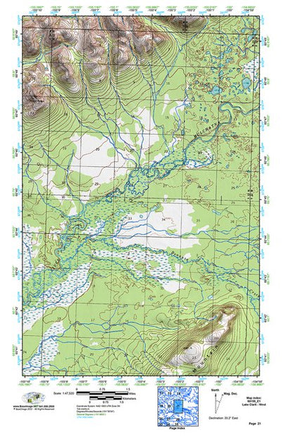 (60155e1) Page 021 Lake Clark - West Preview 1